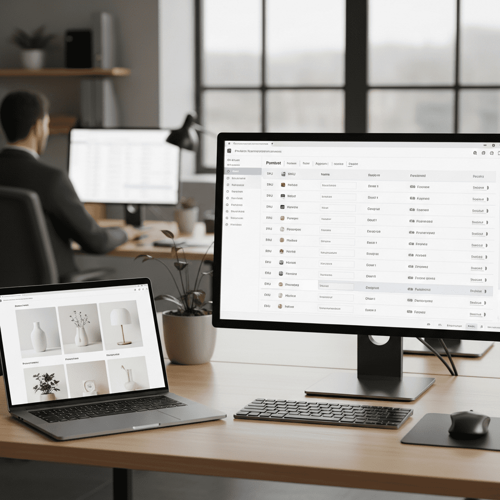 Gestion fiches produit